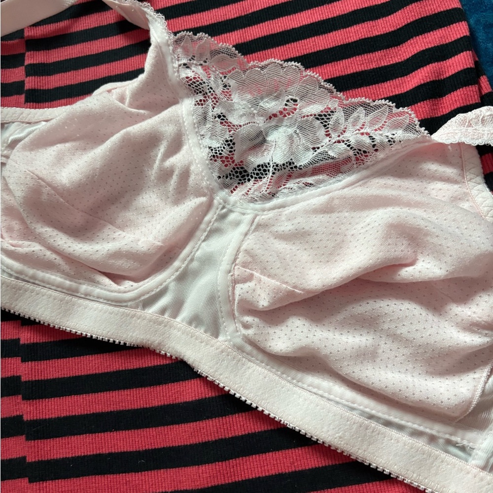 Pink Lace Women's Bra - Picture 4 of 9